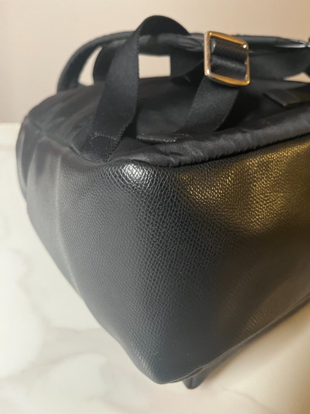 Coach Charlie Backpack Signature Brown Black Canvas Leather Trim - Picture 10 of 13